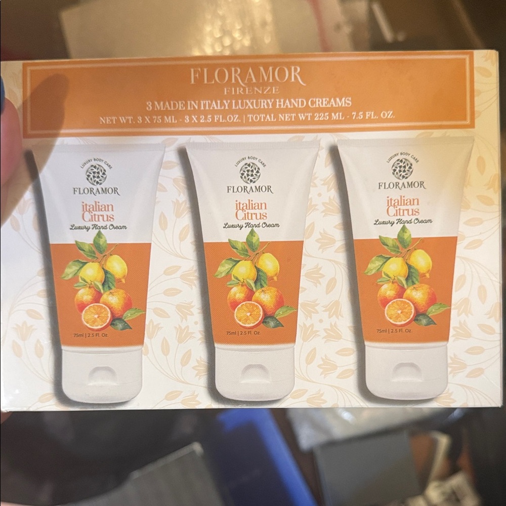 Italian Citrus Luxury Hand Cream Set